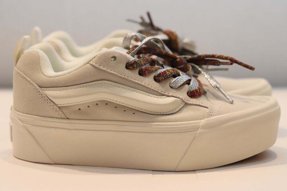 Vans Knu Stack Multi-Color Laces Sz 6